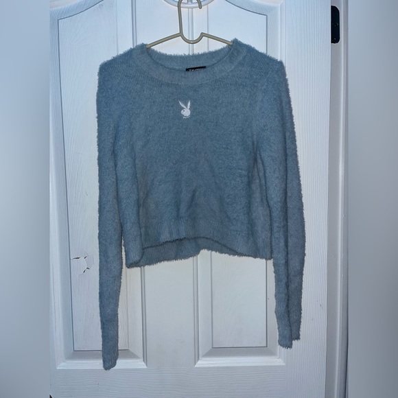 PLAYBOY by Pacsun Cropped Sweater (small) - Picture 2 of 6